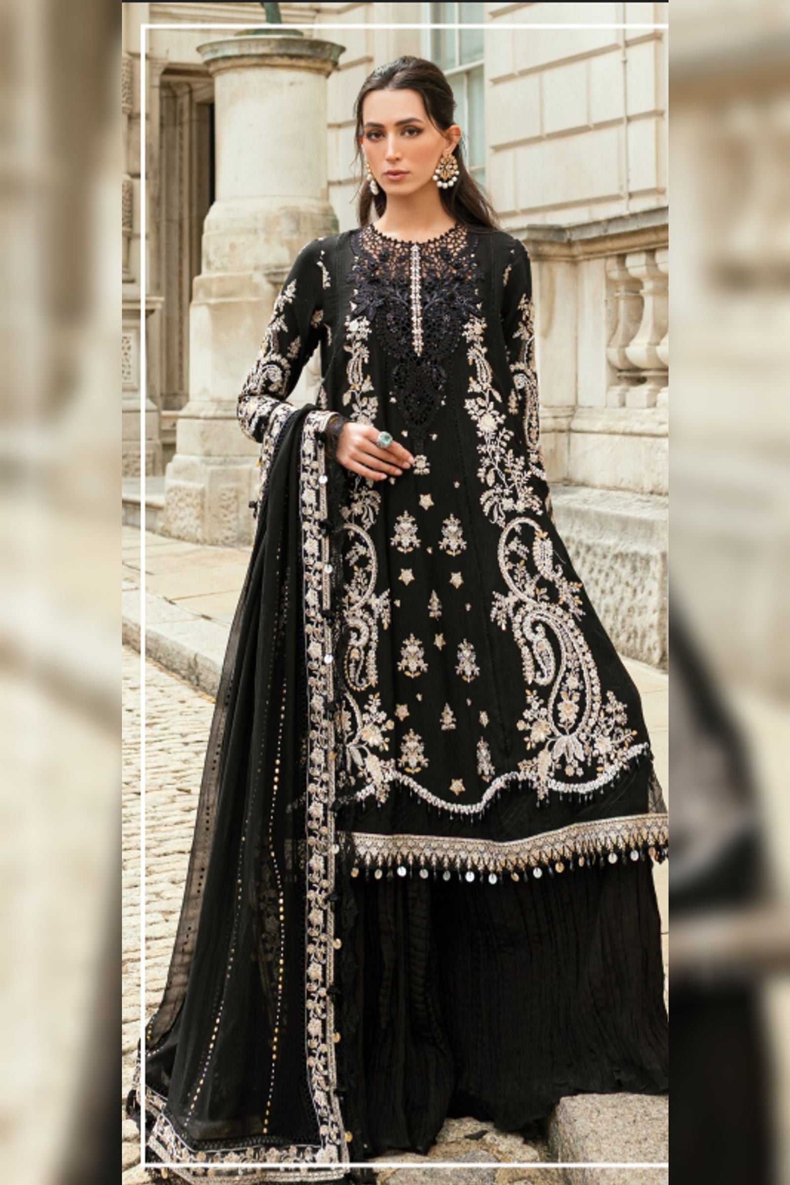 Midnight Regal Embellished Suit