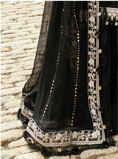 Midnight Regal Embellished Suit