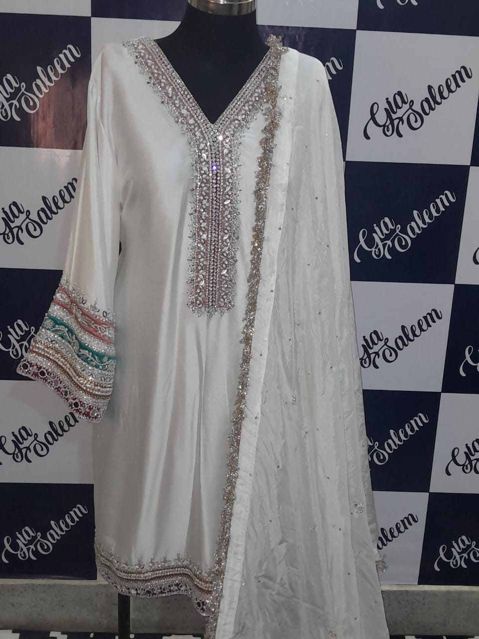 Pearl White Elegance