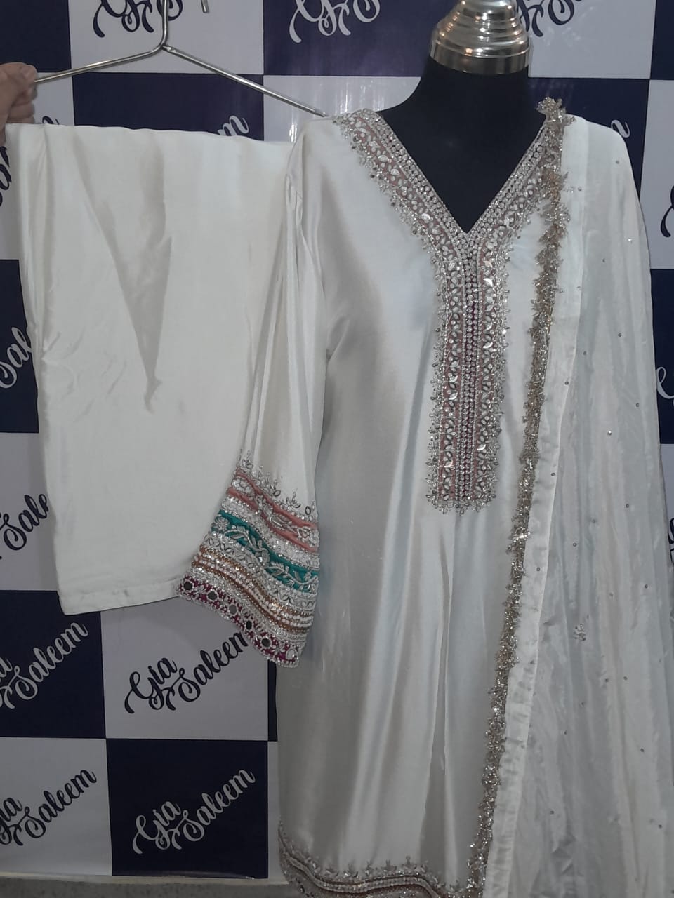 Pearl White Elegance