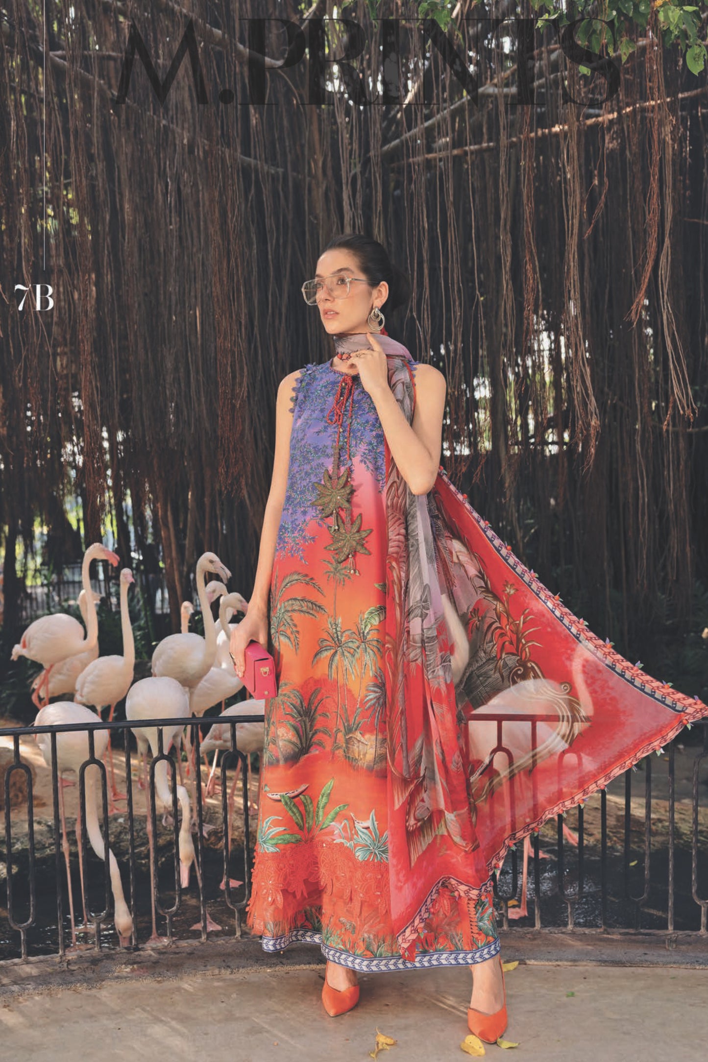 Scarlet Tropics Statement Ensemble