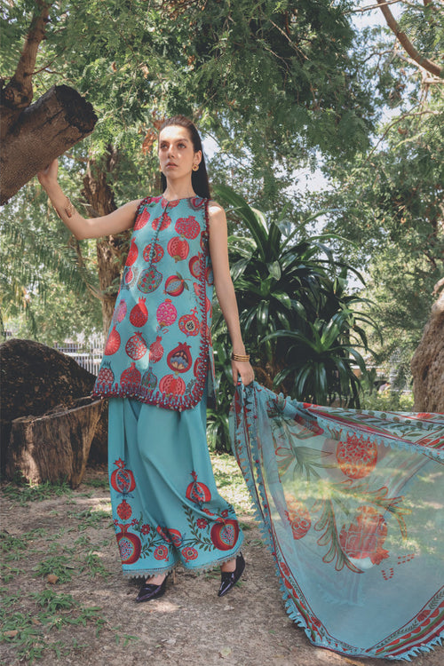 Azure Pomegranate Breeze Ensemble