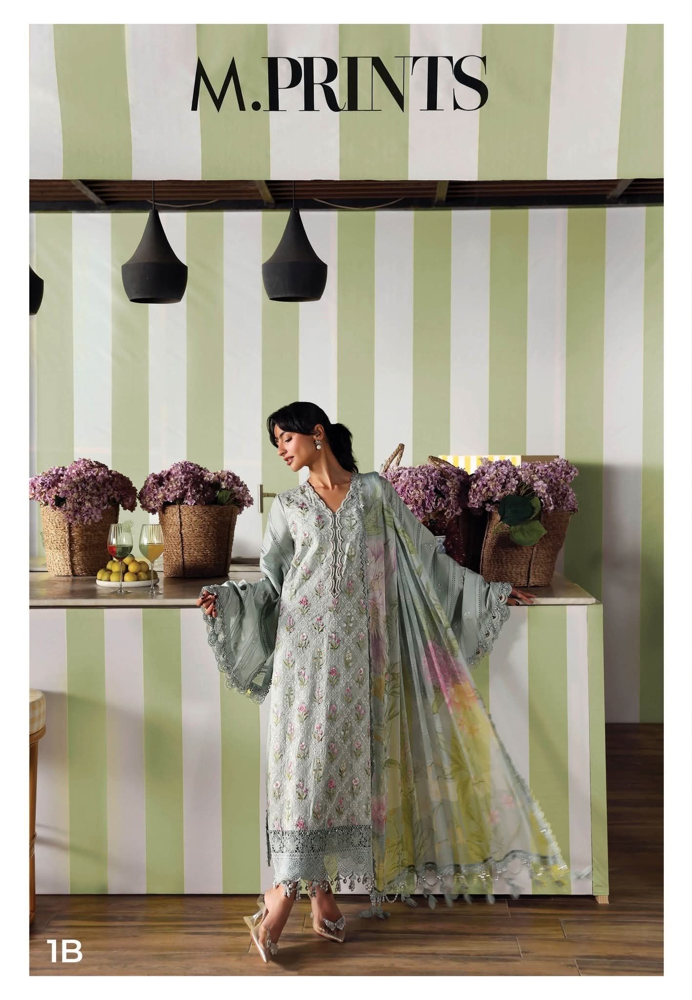 3 Piece Stitched Embroidered Lawn Suit