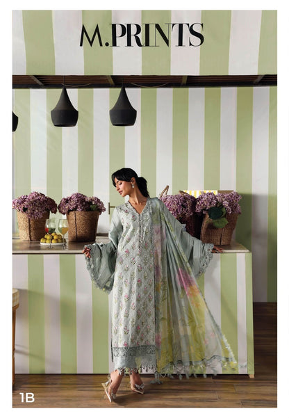 3 Piece Stitched Embroidered Lawn Suit