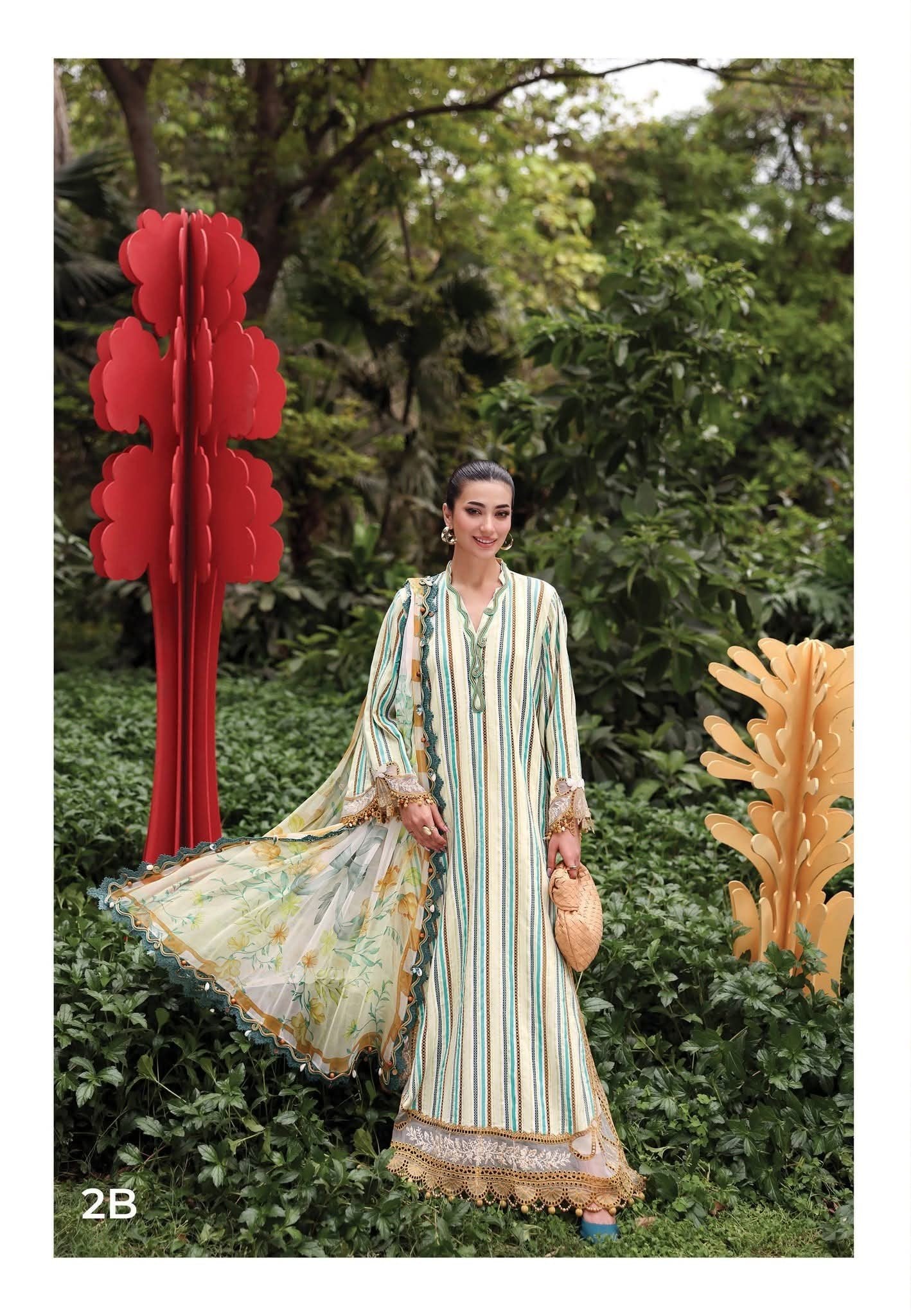 3 Piece Stitched Embroidered Jacquard Suit