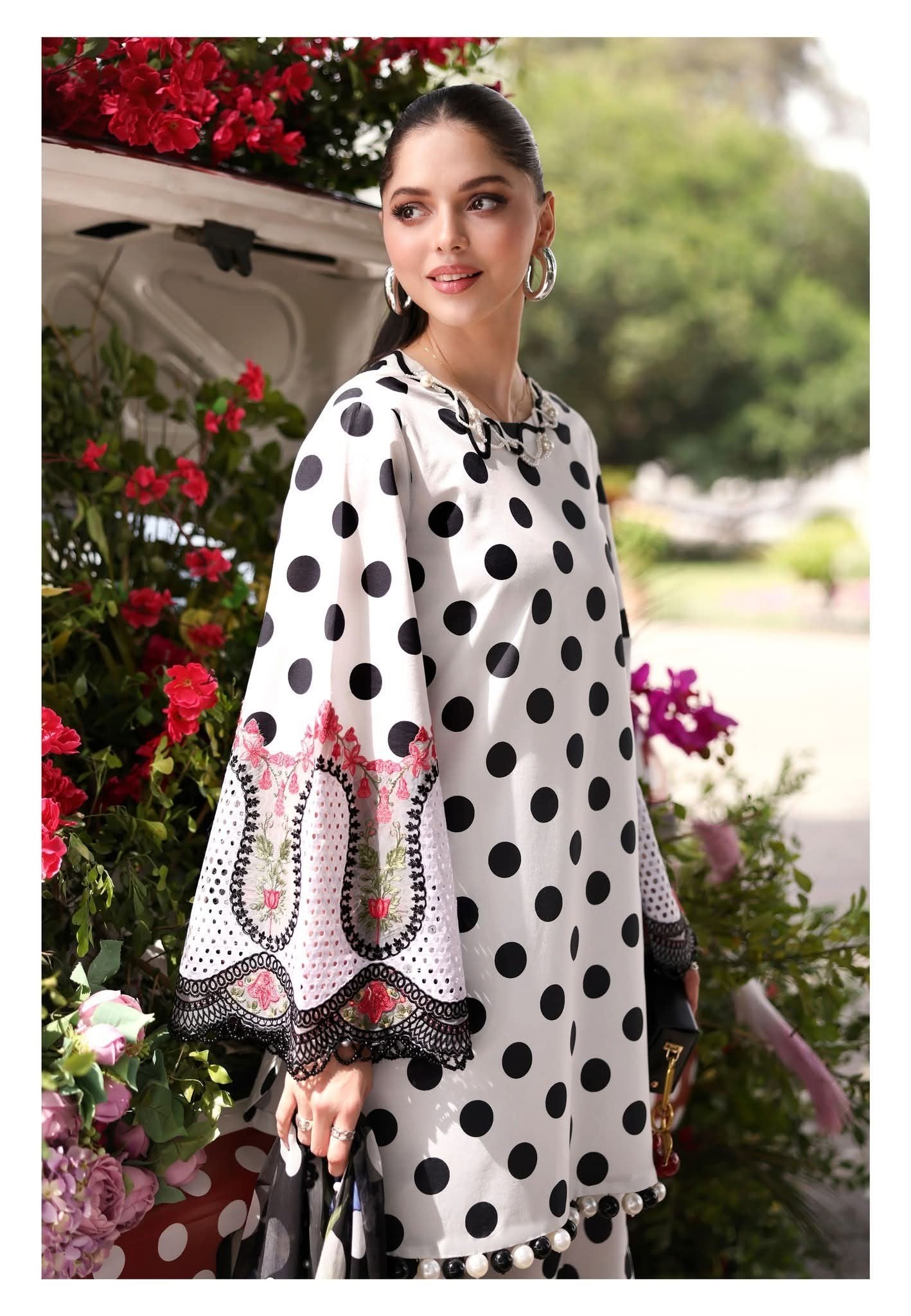 3 Piece Stitched Embroidered Lawn Suit