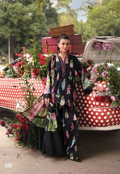 3 Piece Stitched Embroidered Lawn Suit