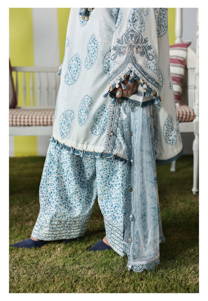 3 Piece Stitched Embroidered Lawn Suit
