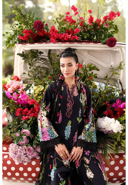 3 Piece Stitched Embroidered Lawn Suit