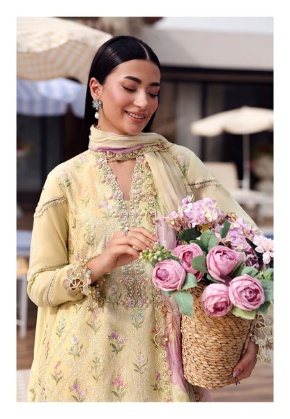3 Piece Stitched Embroidered Lawn Suit